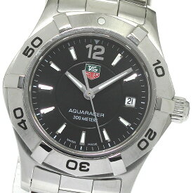 タグホイヤー TAG HEUER WAF1410 アクアレーサー デイト クォーツ レディース 良品 _768047【中古】