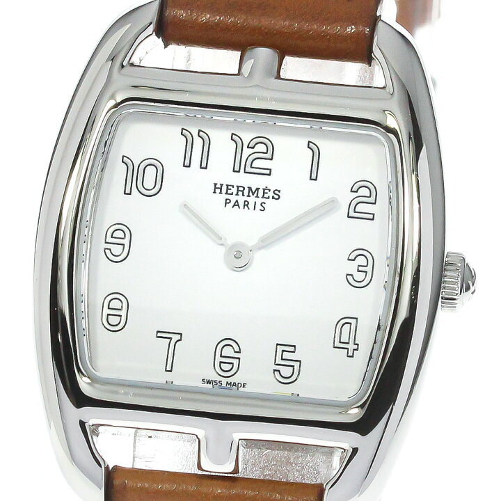 楽天市場】エルメス HERMES CT1.210 ケープコッド トノー クォーツ