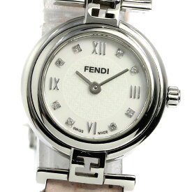 フェンディ FENDI 000-2700L-426 8Pダイヤモンド クォーツ レディース _773935【中古】