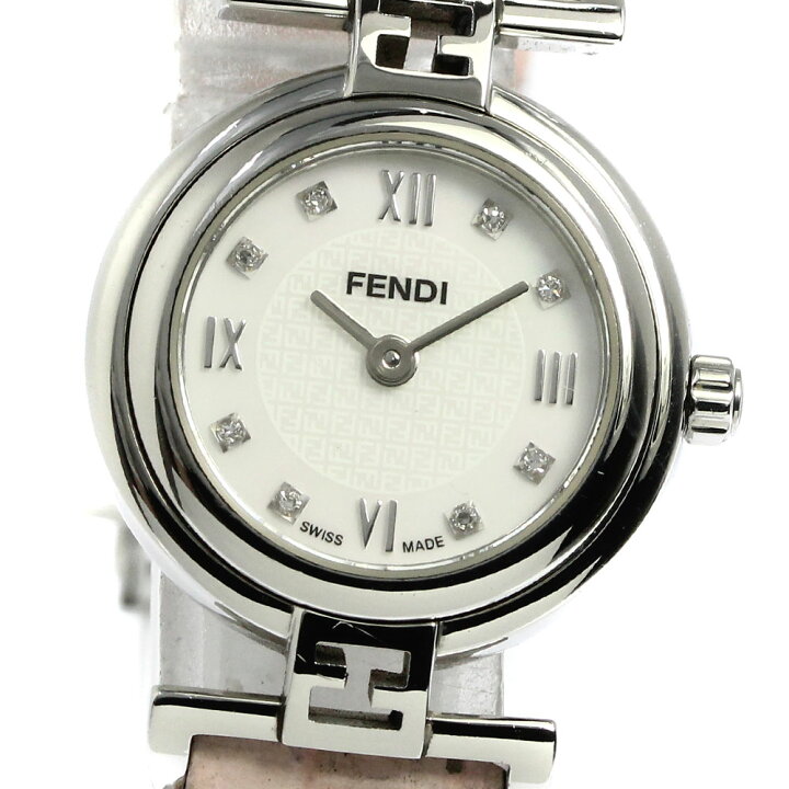 楽天市場】フェンディ FENDI 000-2700L-426 8Pダイヤモンド クォーツ  