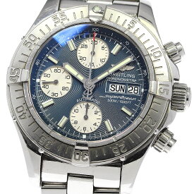 ブライトリング BREITLING A13340 スーパーオーシャン クロノグラフ デイデイト 自動巻き メンズ _780224【中古】