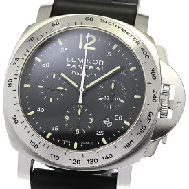 パネライ PANERAI PAM00196 ルミノール デイライト クロノグラフ 自動巻き メンズ _776832【中古】