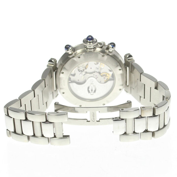 楽天市場】カルティエ CARTIER W31030H3 パシャ 38MM クロノグラフ  