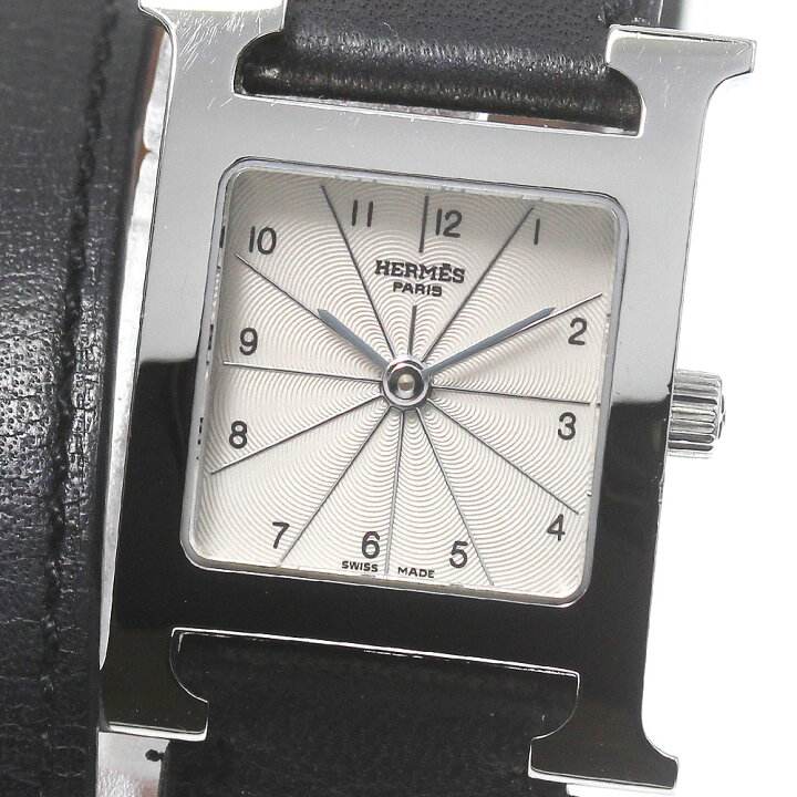 楽天市場】ベルト訳あり エルメス HERMES HH1.210 Hウォッチ ドゥブル