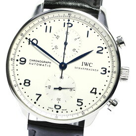 IWC IWC SCHAFFHAUSEN IW371446 ポルトギーゼ クロノグラフ 自動巻き メンズ 良品 _779149【中古】