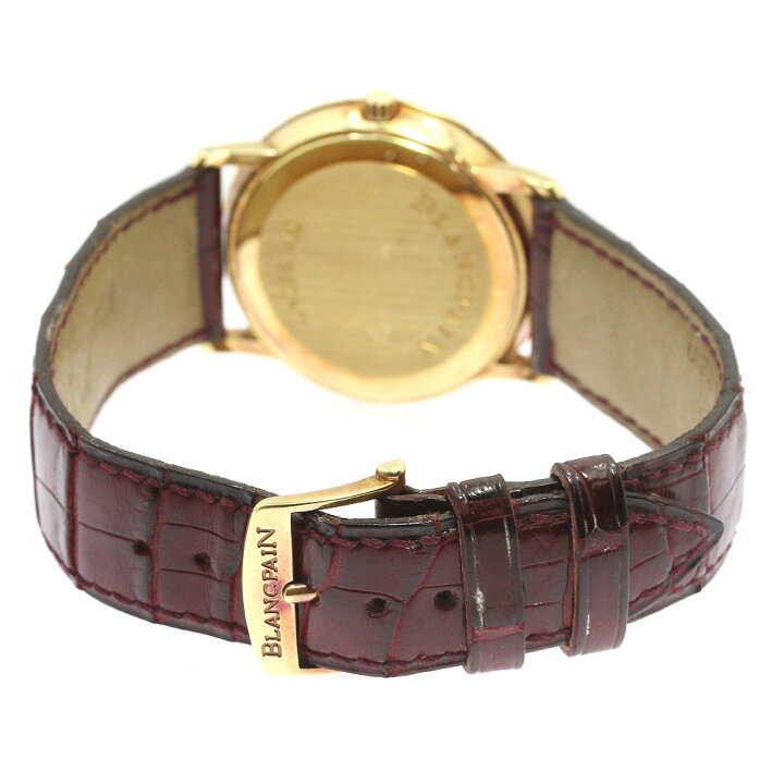 楽天市場】ブランパン Blancpain ヴィルレ K18YG 自動巻き メンズ  