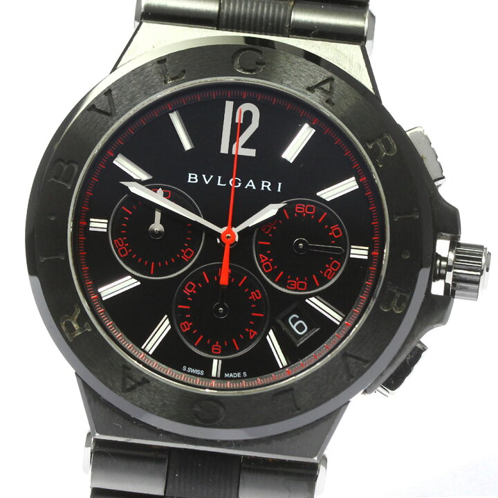 楽天市場】訳あり ブルガリ BVLGARI DG42SCCH ディアゴノ セラミック 