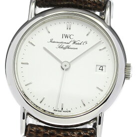 IWC IWC SCHAFFHAUSEN ポートフィノ デイト クォーツ レディース 良品 _776046【中古】