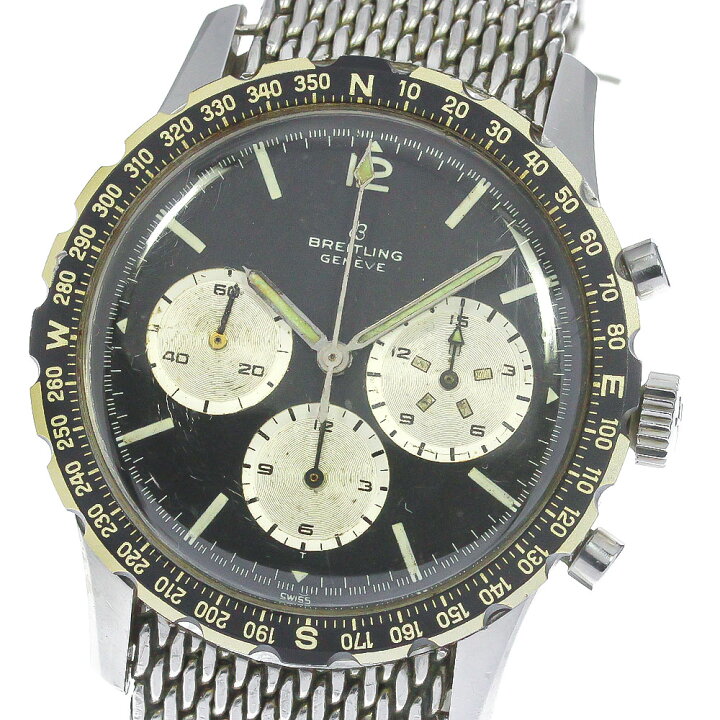楽天市場】ブライトリング BREITLING 765 ヴィンテージ クロノグラフ 
