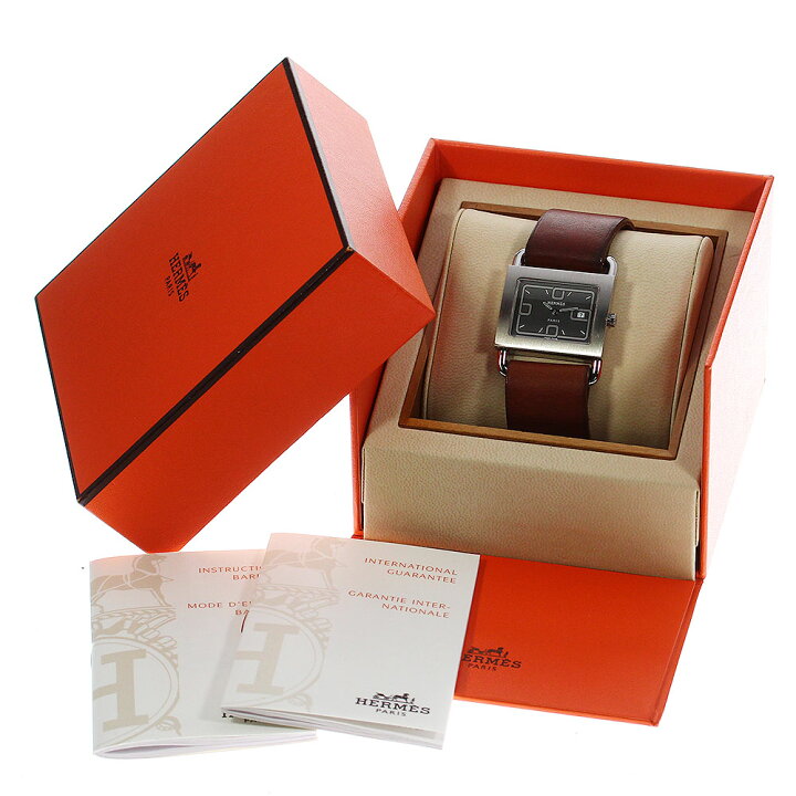 楽天市場】エルメス HERMES BA1.510 バレニア デイト クォーツ  
