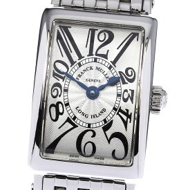 フランクミュラー FRANCK MULLER 802QZ ロングアイランド プティ クォーツ レディース 良品 箱・保証書付き_782204【中古】