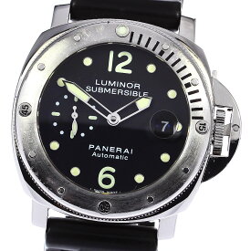 ベルト訳あり パネライ PANERAI PAM00024 ルミノール サブマーシブル スモールセコンド 自動巻き メンズ _780855【中古】