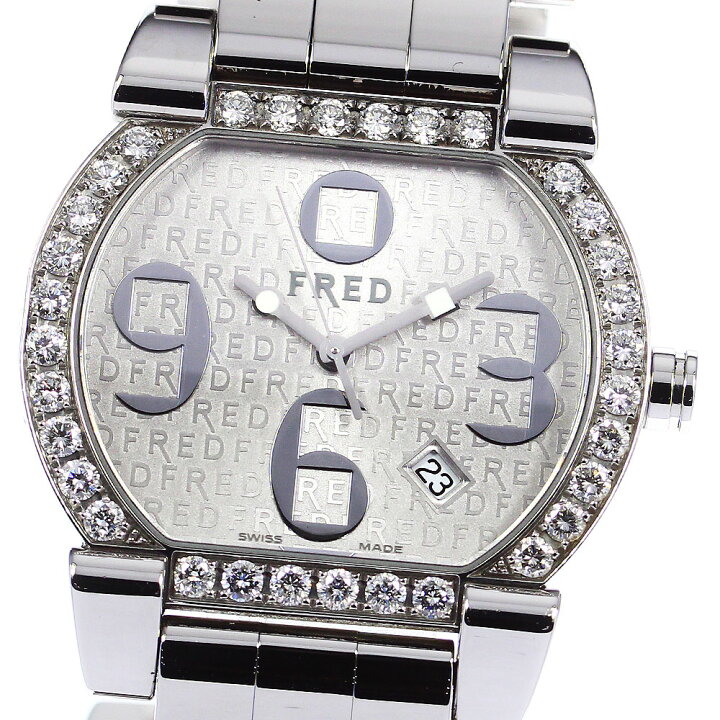 楽天市場】フレッド FRED FD014111 ムーブワン ダイヤベゼル デイト  