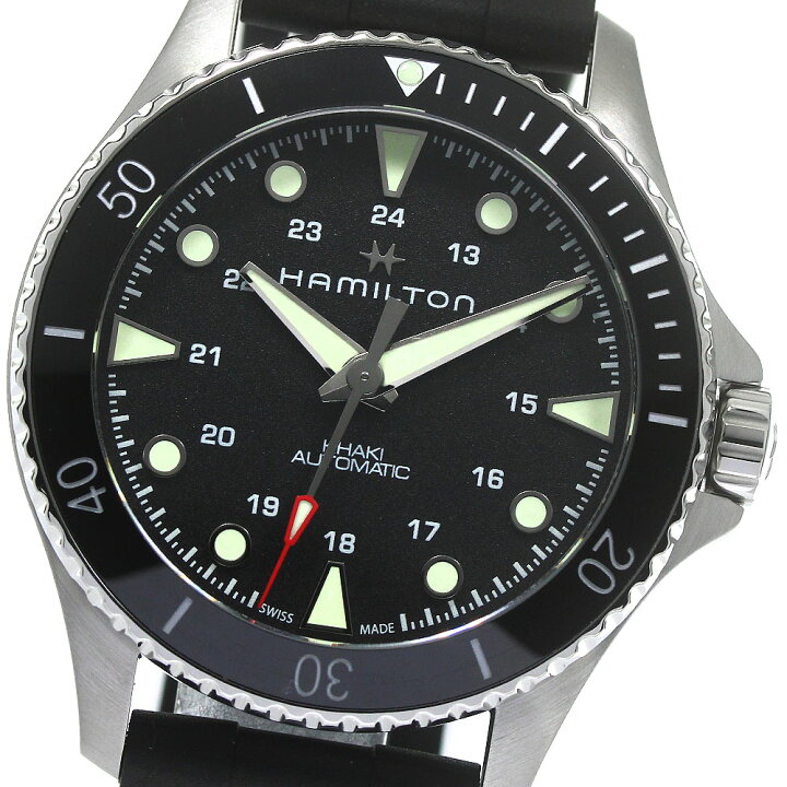 楽天市場】ハミルトン HAMILTON H825150 カーキ ネイビー スキューバ  