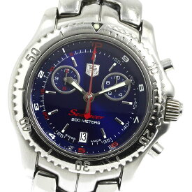 タグホイヤー TAG HEUER CT1115 リンク シーレーサー クロノグラフ デイト クォーツ メンズ _751314【中古】