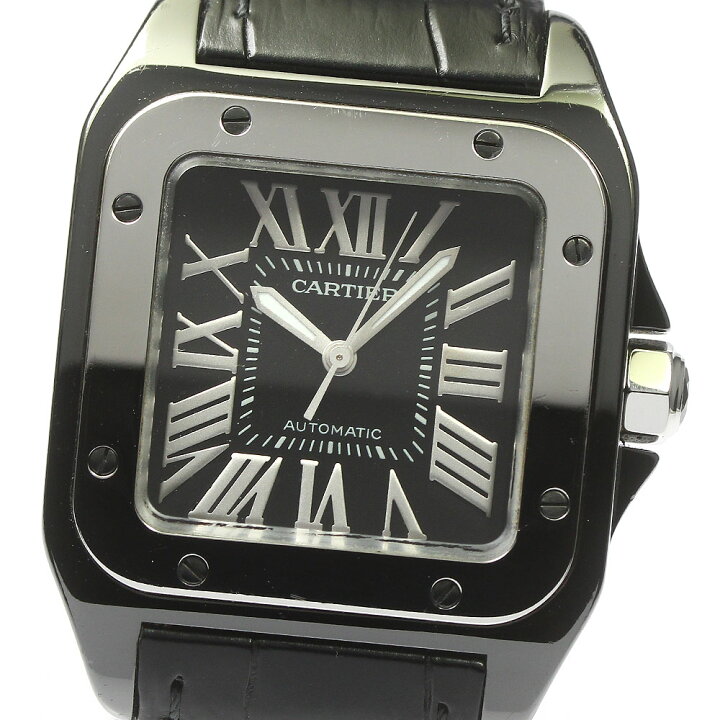 楽天市場】カルティエ CARTIER W2020008 サントス100 MM 自動巻き  