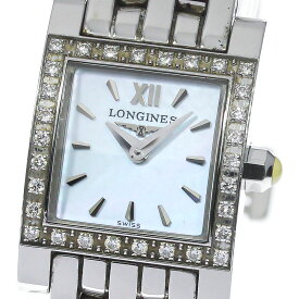 ロンジン LONGINES L5.161.0 ドルチェヴィータ ダイヤベゼル クォーツ レディース _778962【中古】