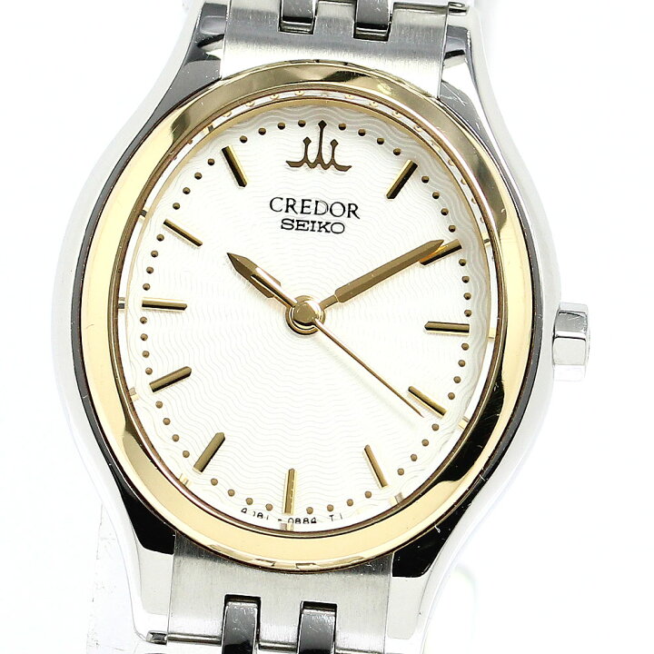 楽天市場】セイコー SEIKO 4J81-5A30 クレドール クォーツ レディース  