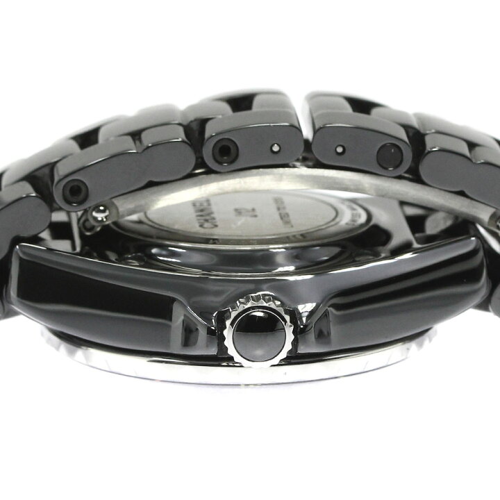 楽天市場】シャネル CHANEL H7121 J12 エレクトロ ブラックセラミック  