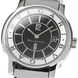 ブルガリ BVLGARI ST29S ソロテンポ デイト クォーツ レディース _783806【中古】