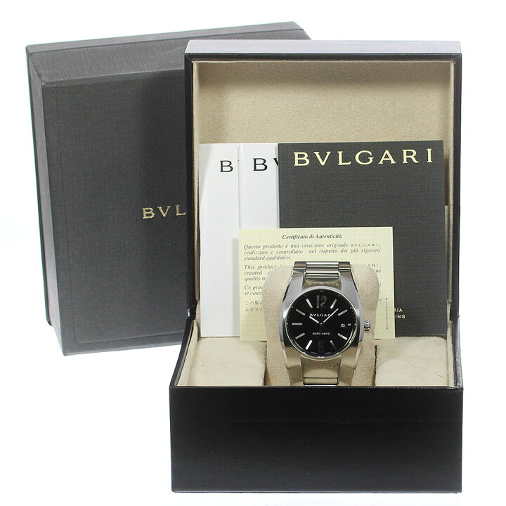 楽天市場】ブルガリ BVLGARI EG40S エルゴン デイト 自動巻き メンズ 