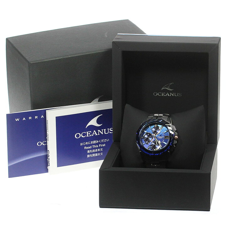 楽天市場】カシオ CASIO OCW-S6000SW-2AJR オシアナス マンタ 世界限定 