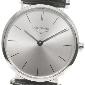 ロンジン LONGINES L4.209.4 ラ グラン クラシック クォーツ レディース 保証書付き_785035【ev10】【中古】