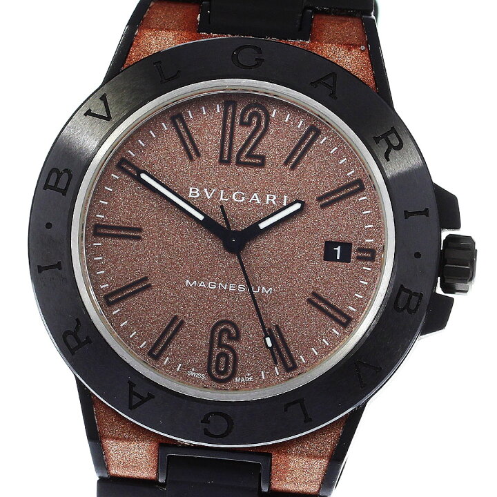 楽天市場】ブルガリ BVLGARI DG41SMC ディアゴノ マグネシウム 自動  