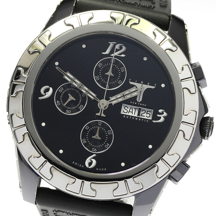 楽天市場】ティレットニューヨーク TIRET NEW YORK クロノグラフ  