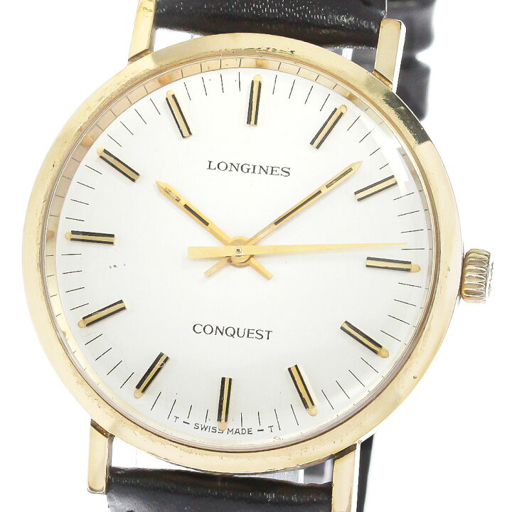 楽天市場】ロンジン LONGINES コンクエスト cal.6942 手巻き メンズ