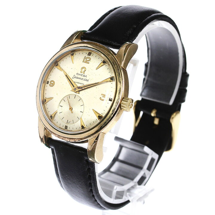 楽天市場】オメガ OMEGA 2576-4 シーマスター ハーフローター cal.342 
