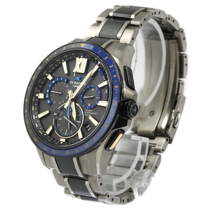楽天市場】カシオ CASIO OCW-G1200D-1AJF オシアナス 世界限定1000本 