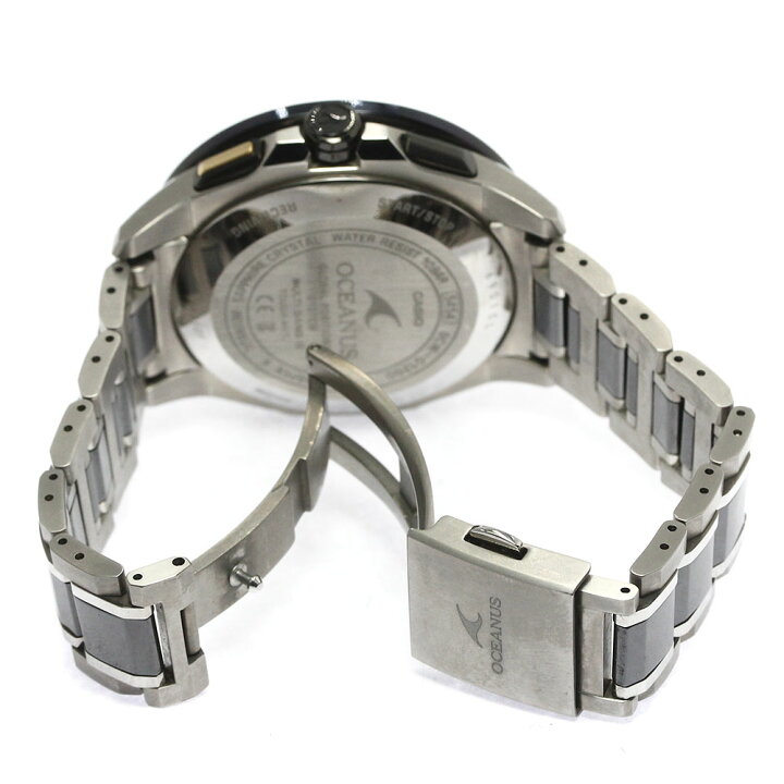 楽天市場】カシオ CASIO OCW-G1200D-1AJF オシアナス 世界限定1000本 