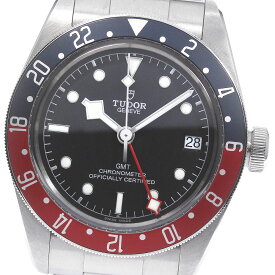 チュードル TUDOR 79830RB ヘリテージ ブラックベイ GMT 自動巻き メンズ 良品 箱・保証書付き_790497【中古】