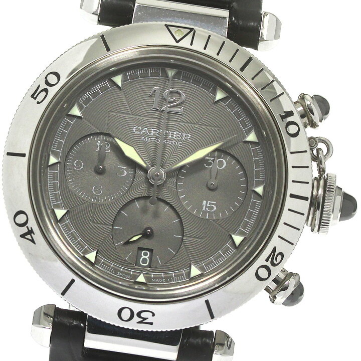 楽天市場】カルティエ CARTIER W3107355 パシャ 38 クロノグラフ 