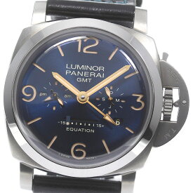 パネライ PANERAI PAM00670 ルミノール イクエーション オブ タイム 手巻き メンズ _791075【中古】