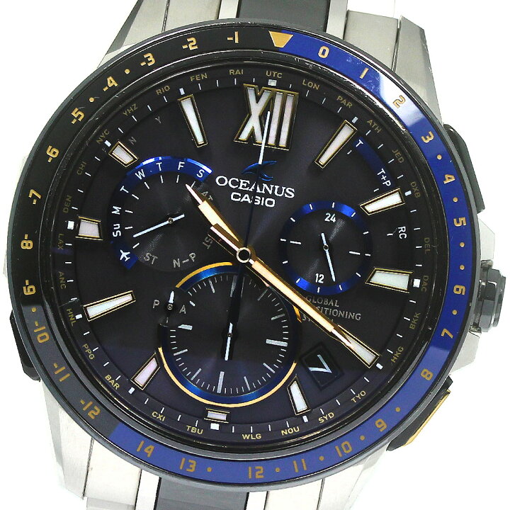 楽天市場】カシオ CASIO OCW-G1200-1AJF オシアナス GPS デイト 