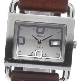 エルメス HERMES BA1.510 バレニア デイト クォーツ レディース _785762【中古】