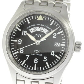 IWC SCHAFFHAUSEN IW325102 パイロットウォッチ フリーガー UTC 自動巻き メンズ 美品 _791642【中古】