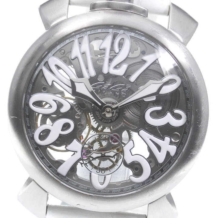 GAGAMILANO ガガミラノ GaGa MILANO マヌアーレ48MM メンズ 時計 