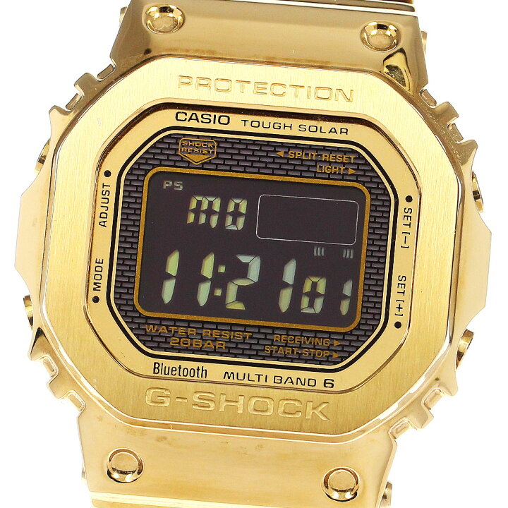 楽天市場】カシオ CASIO GMW-B5000GD-9JF G-SHOCK フルメタル ソーラー 