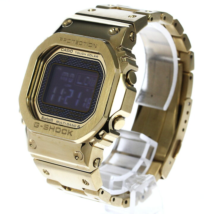 楽天市場】カシオ CASIO GMW-B5000GD-9JF G-SHOCK フルメタル ソーラー 