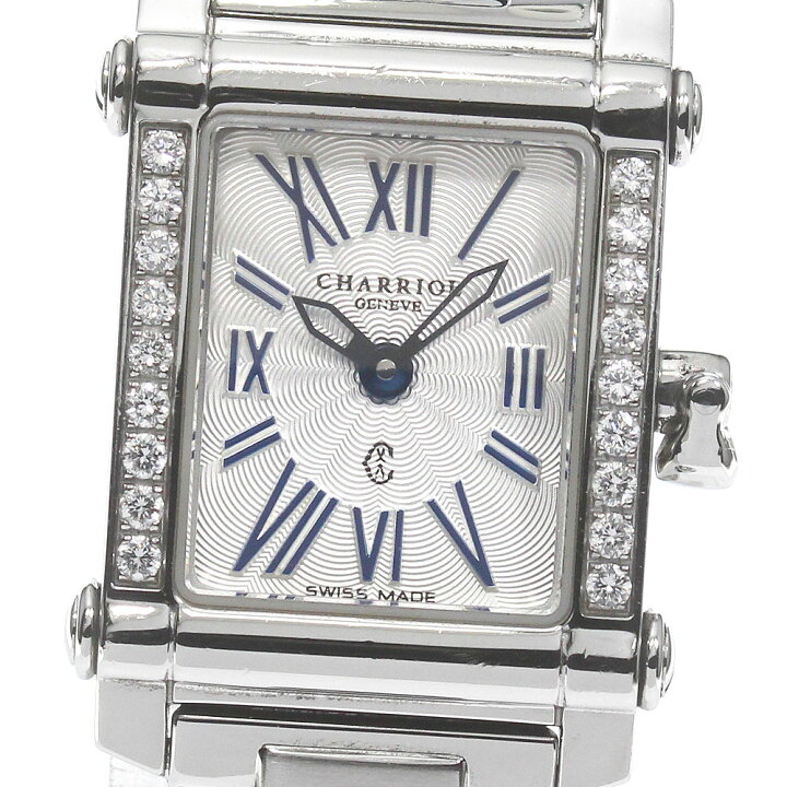 シャリオール CHARRIOL CCSTRD コロンブス サイドダイヤ クォーツ  