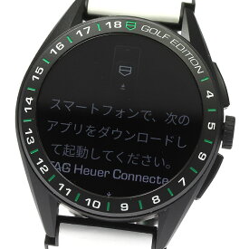 タグホイヤー TAG HEUER SBR8A81.EB0251 コネクテッド ゴルフエディション クォーツ メンズ 良品 箱・保証書付き_791089【中古】