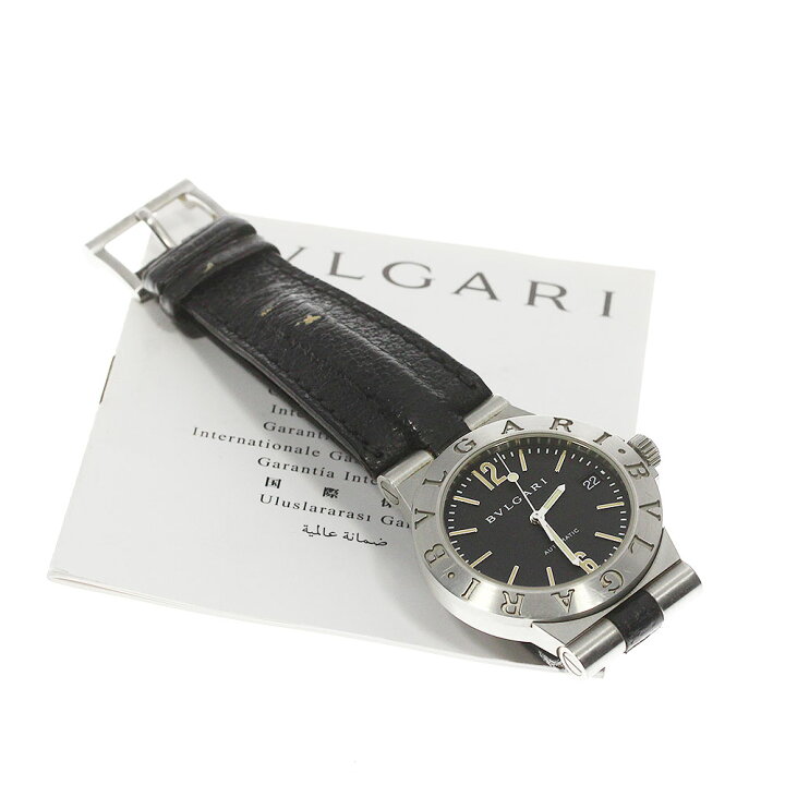 楽天市場】ブルガリ BVLGARI LCV35S ディアゴノ デイト 自動巻き 