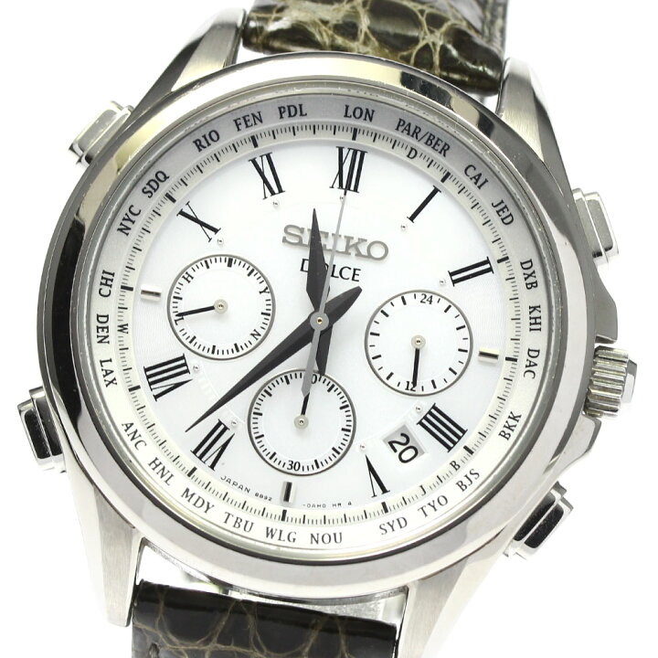 楽天市場】セイコー SEIKO SADA039/8B92-0AJ0 ドルチェ クロノグラフ 