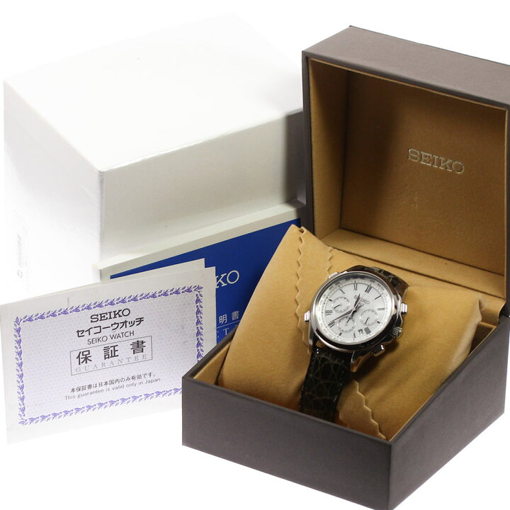 楽天市場】セイコー SEIKO SADA039/8B92-0AJ0 ドルチェ クロノグラフ 