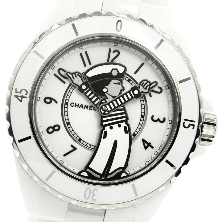 楽天市場】シャネル CHANEL H7481 マドモアゼル J12 ラ・パウザ 38MM  