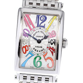 フランクミュラー FRANCK MULLER 902QZ ロングアイランド クォーツ レディース 箱・保証書付き_750592【中古】