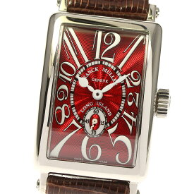 フランクミュラー FRANCK MULLER 900S6D ロングアイランド レッドカーペット 手巻き レディース 良品 保証書付き_791348【中古】